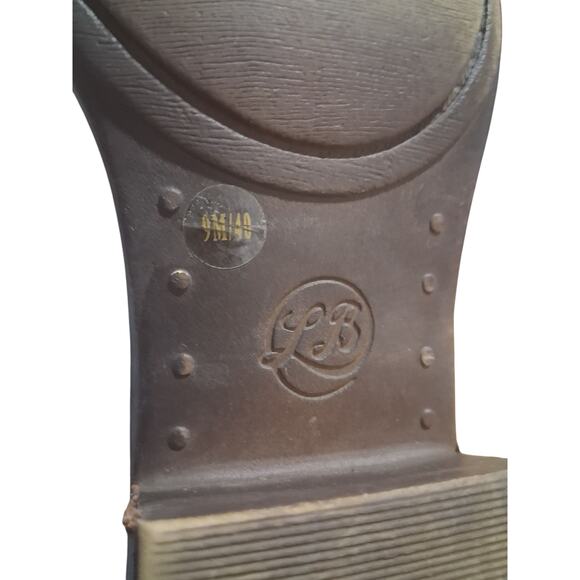 Lucky Brand Womens size 9M Black Suede Leather Brett Booties Grungecore Western - Picture 5 of 11